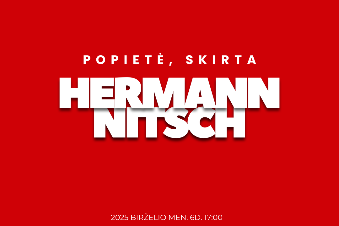 Popietė, skirta Hermann Nitsch